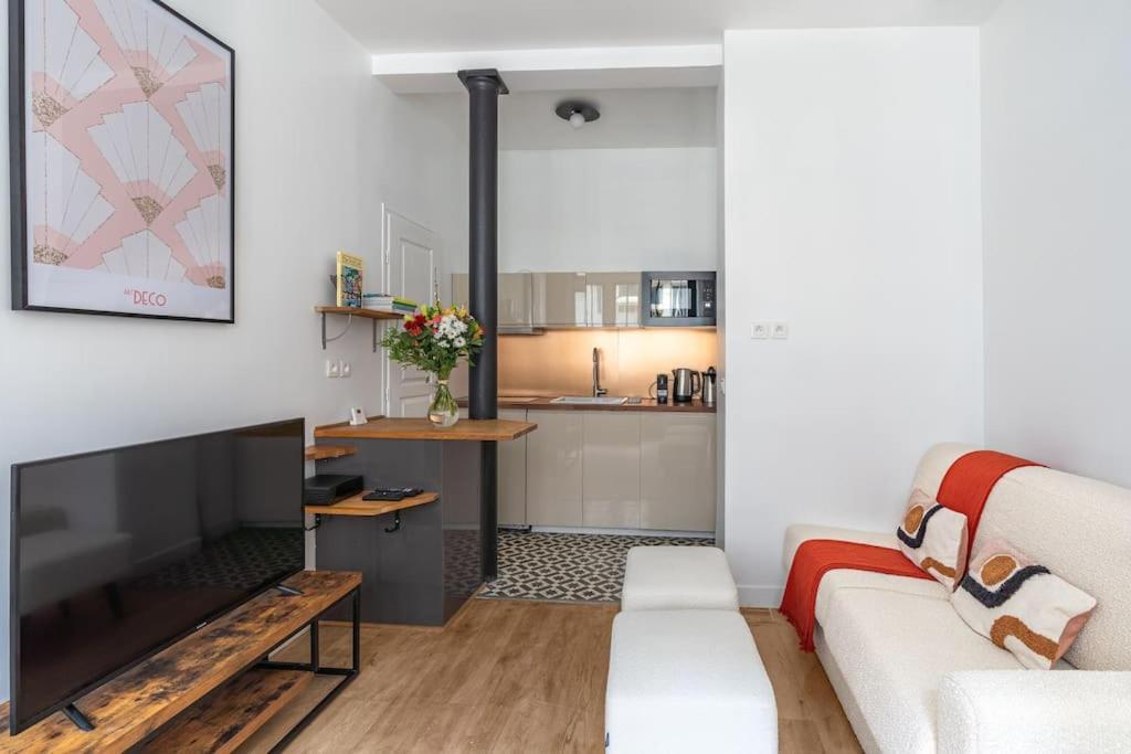 Appartement Magnifique Et Relaxant Avec Sauna Paris Exteriör bild